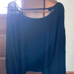 Open back oversized thermal